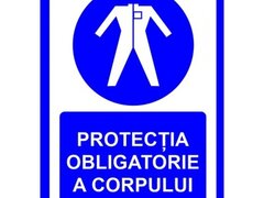 placuta pentru protectia obligatorie a corpului